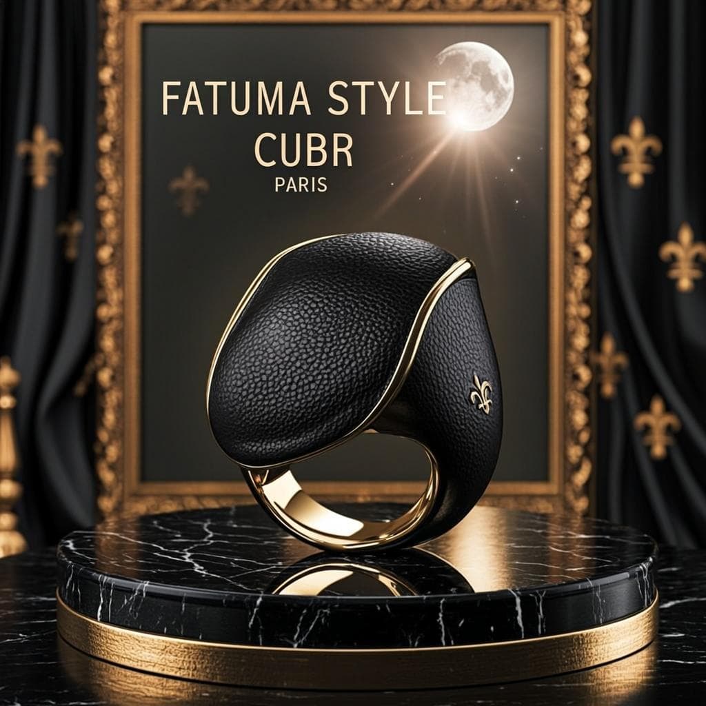Bague Onyx Sculptural — Bague