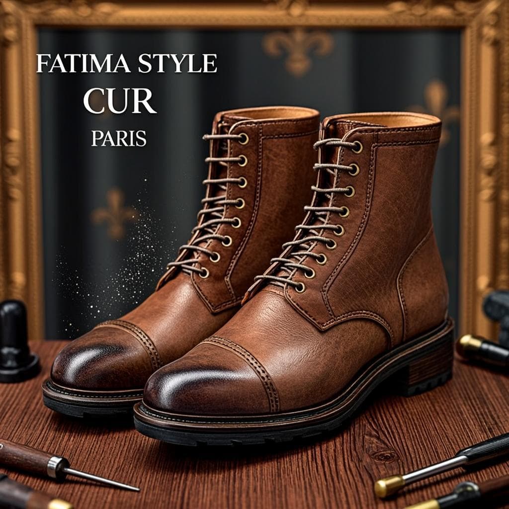 Bottines Cavalières Cognac — Bottines cavalières
