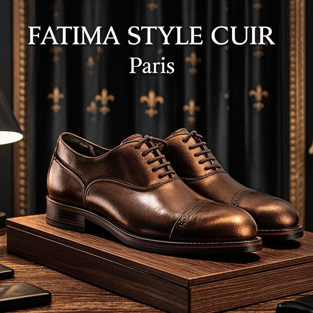 Oxford Cuir Noir Verni — Oxford verni