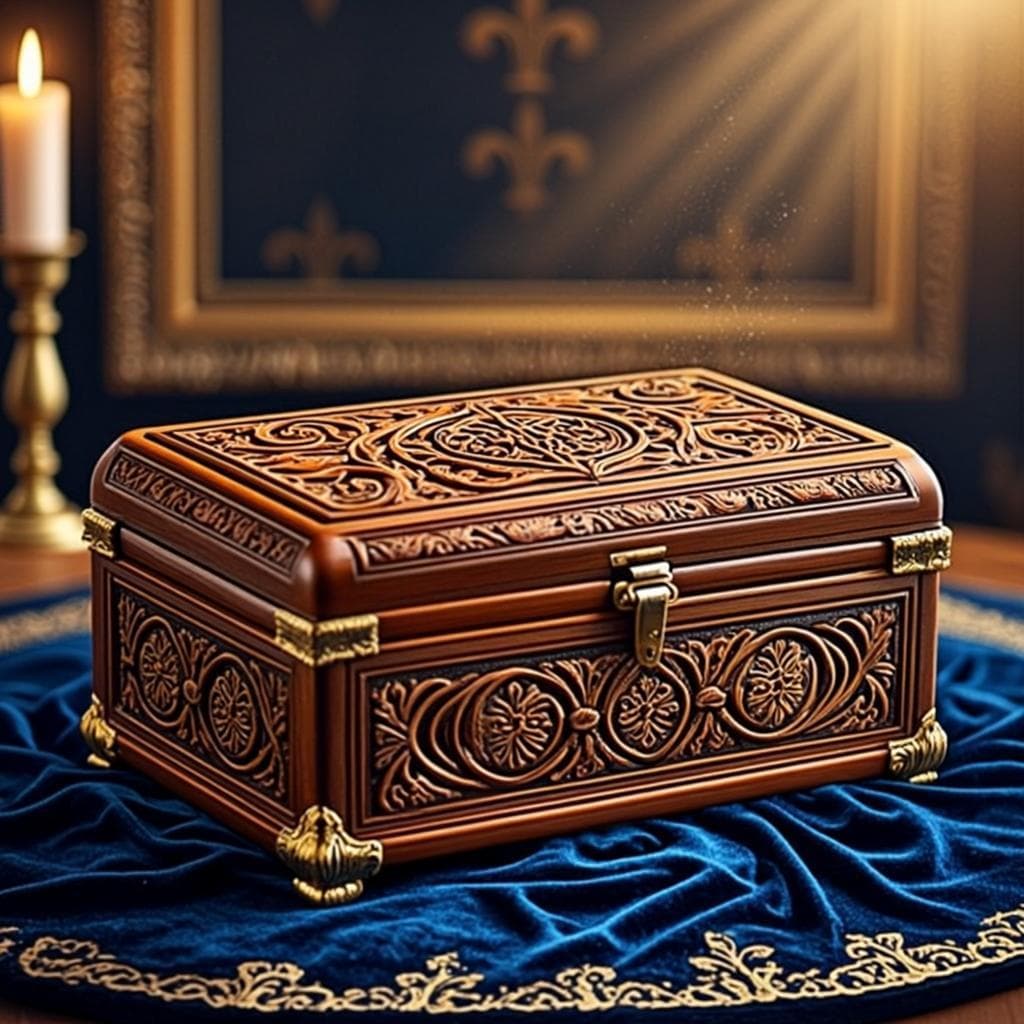 Coffret à Bijoux Maison — Coffret décoratif