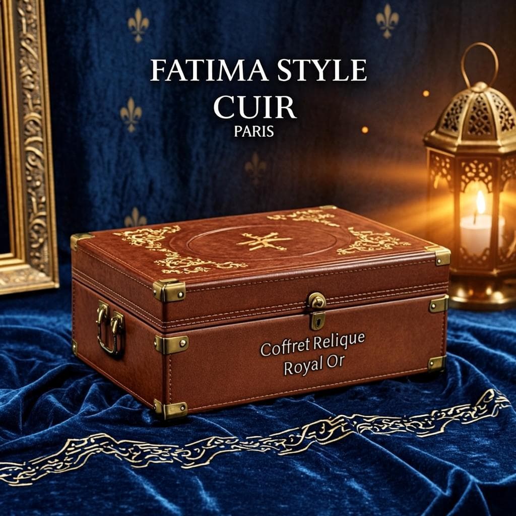 Coffret Relique Royal Or — Coffret relique