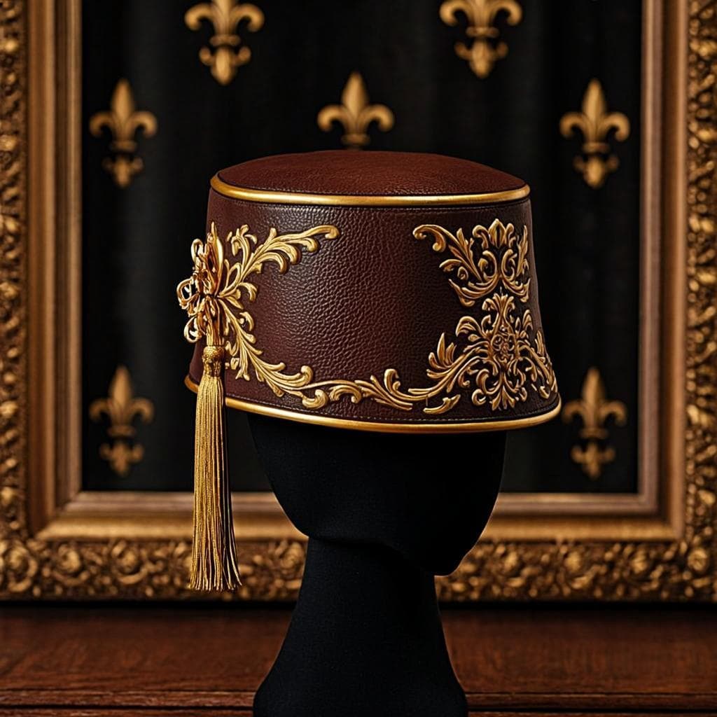 Boléro Royal Or — Chapeau classique